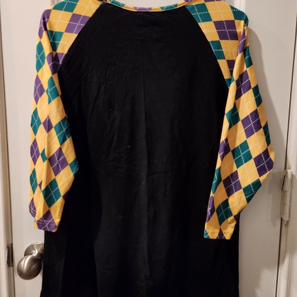 Women's Iltex black LSU long sleeve tshirt. Size Large. - Picture 3 of 4